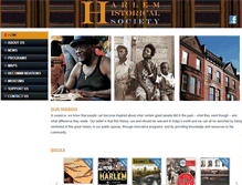 Tablet Screenshot of harlemhistory.org